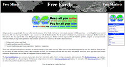 Desktop Screenshot of earthfreedom.net
